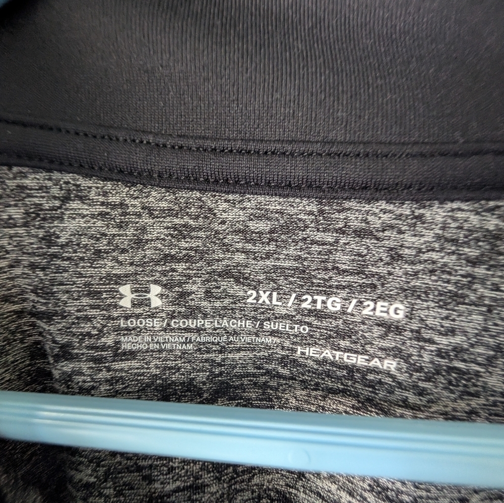 Under Armour Gray Quarter-Zip Pullover - Picture 5 of 5